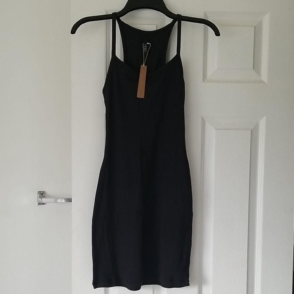 SKIMS Black Mini Dress